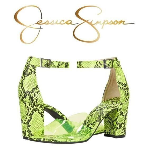 Jessica simpson sherron neon sandals - Picture 1 of 9